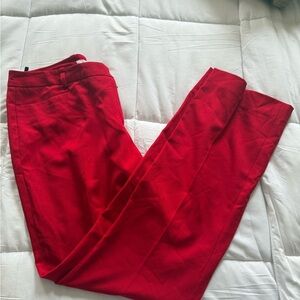 Calvin Klein  Woman Red Pants